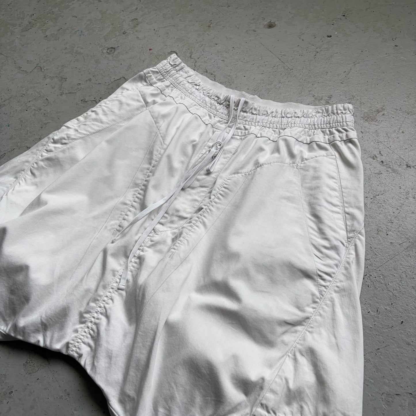 Julius SS16 5oz Stretch Denim White Shorts (5)
