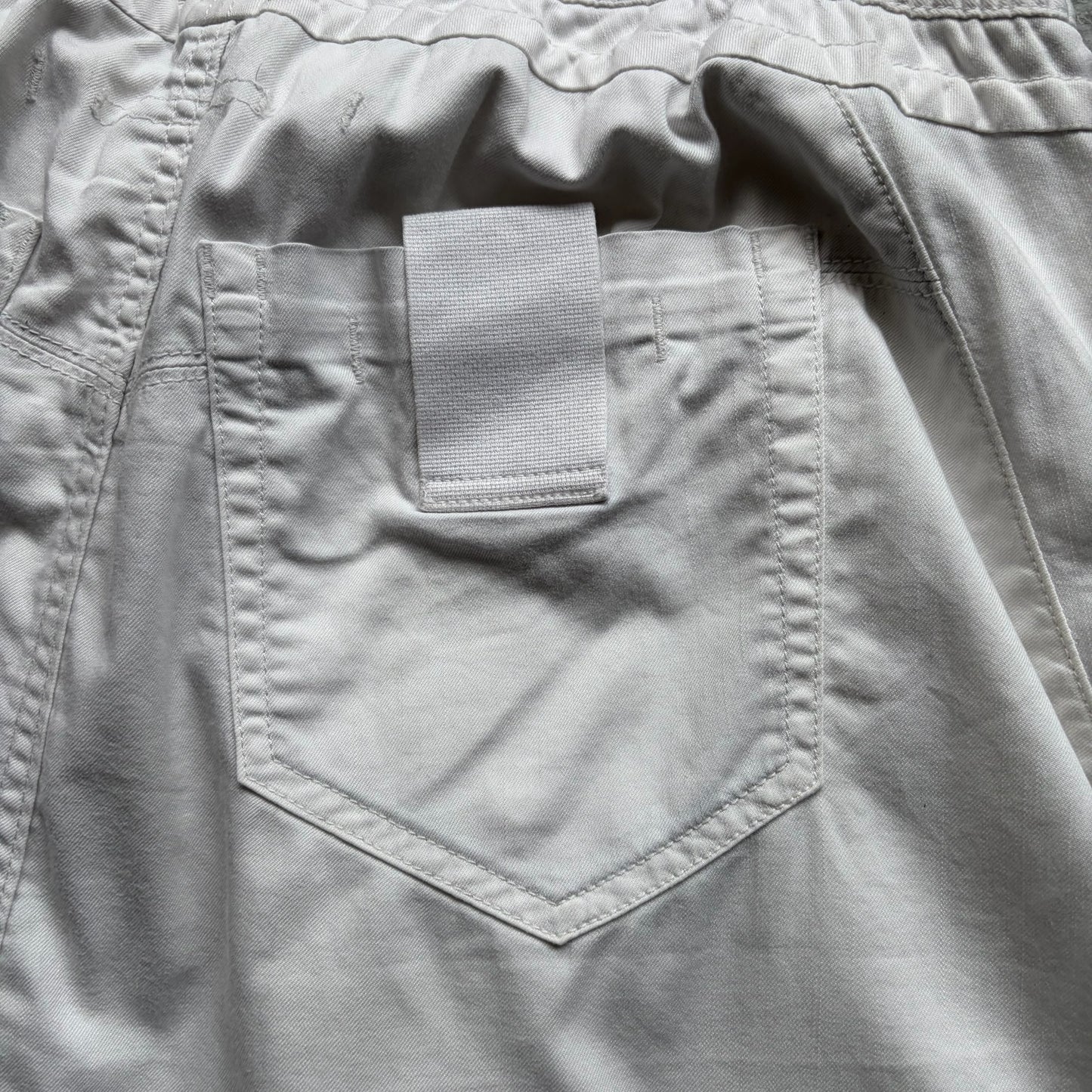 Julius SS16 5oz Stretch Denim White Shorts (5)