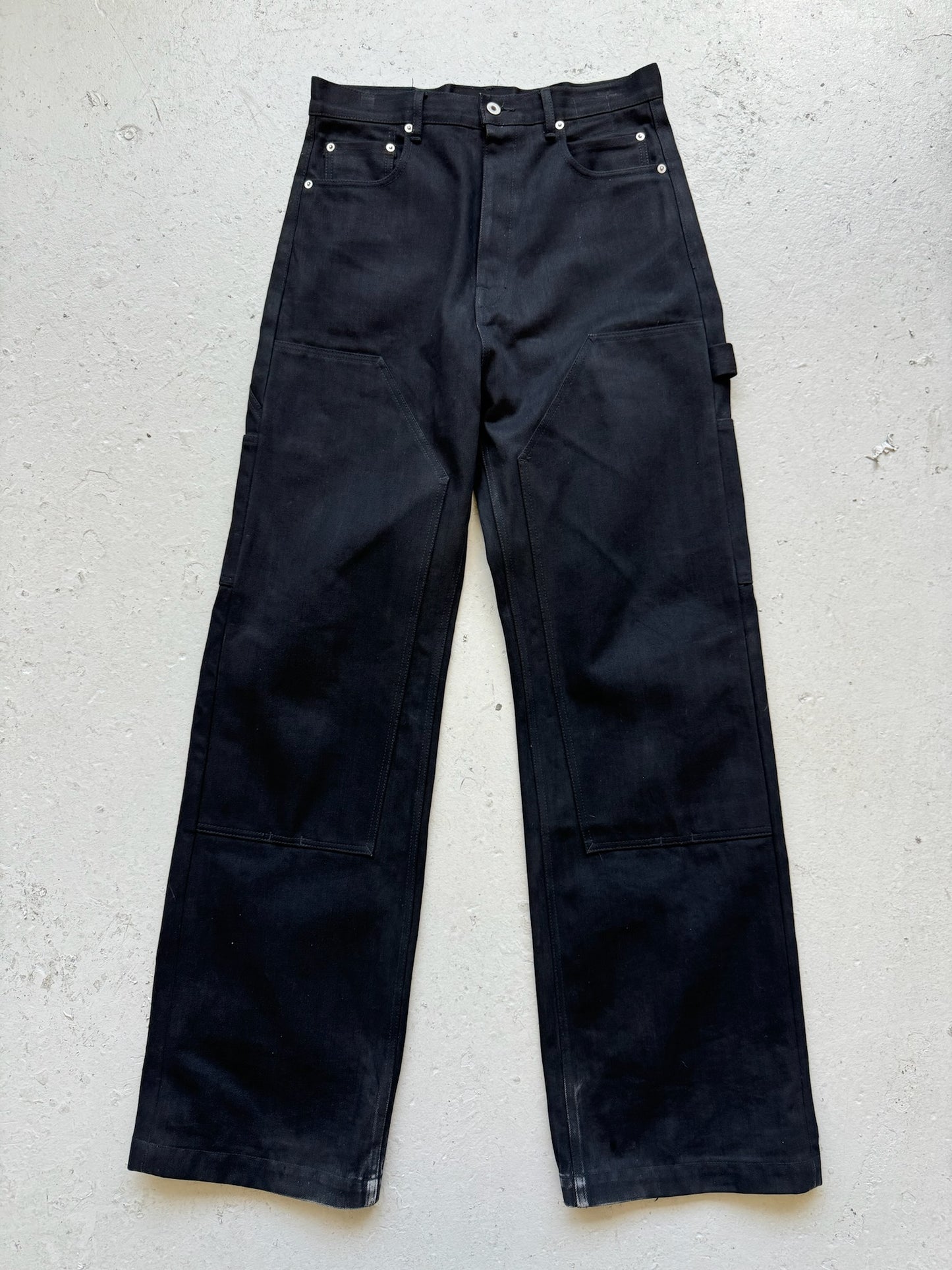 Rick Owens DRKSHDW Double Black Knee Geth Cut (31)