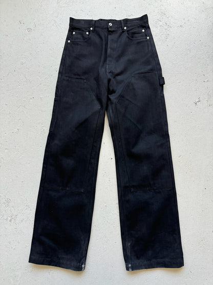 Rick Owens DRKSHDW Double Black Knee Geth Cut (31)