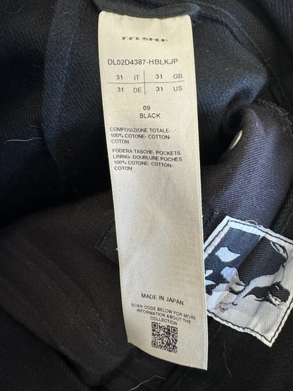 Rick Owens DRKSHDW Double Black Knee Geth Cut (31)