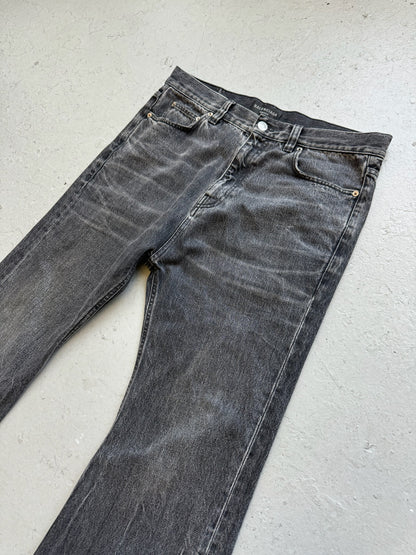 Balenciaga Flared Lost Tape Grey Denim (S)