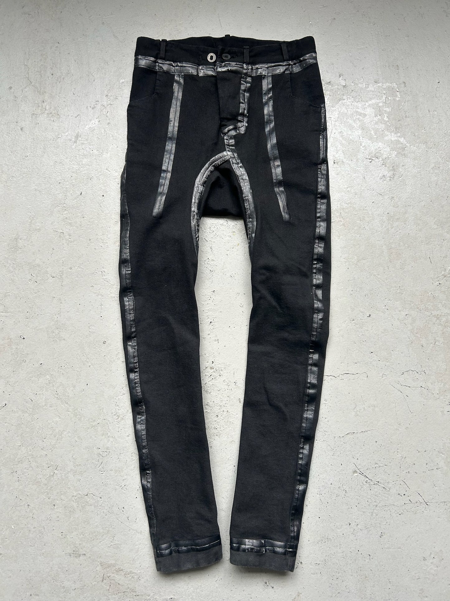 Boris Bidjan Saberi P14 Cotton Tape Seam Pants (S)
