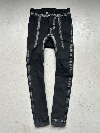 Boris Bidjan Saberi P14 Cotton Tape Seam Pants (S)