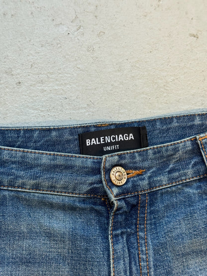 Balenciaga Unifit Blue Wash Denim (L)