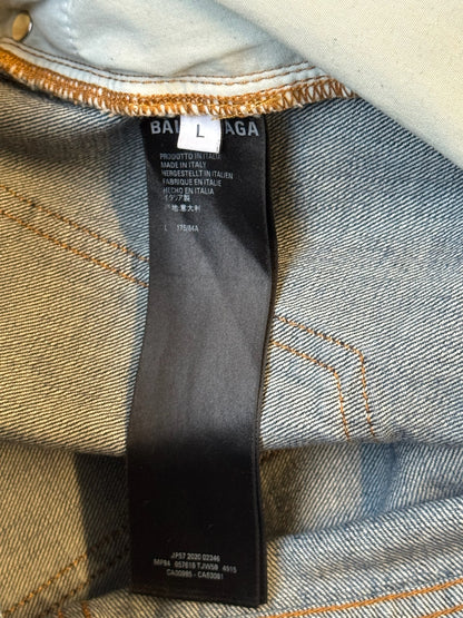 Balenciaga Unifit Blue Wash Denim (L)