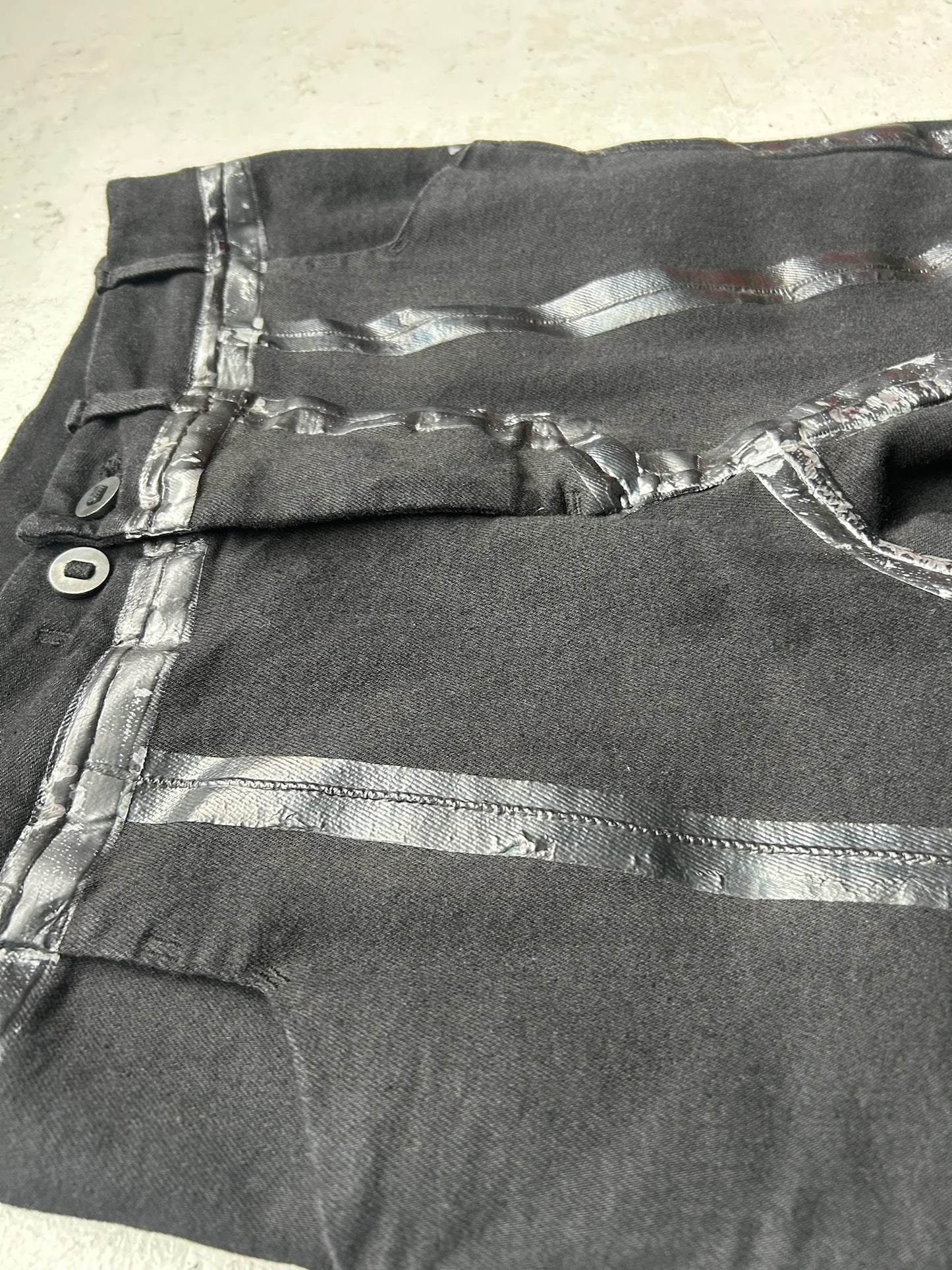 Boris Bidjan Saberi P14 Cotton Tape Seam Pants (S)