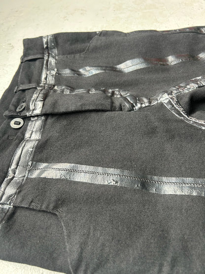 Boris Bidjan Saberi P14 Cotton Tape Seam Pants (S)