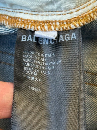 Balenciaga Unifit Blue Wash Denim (L)