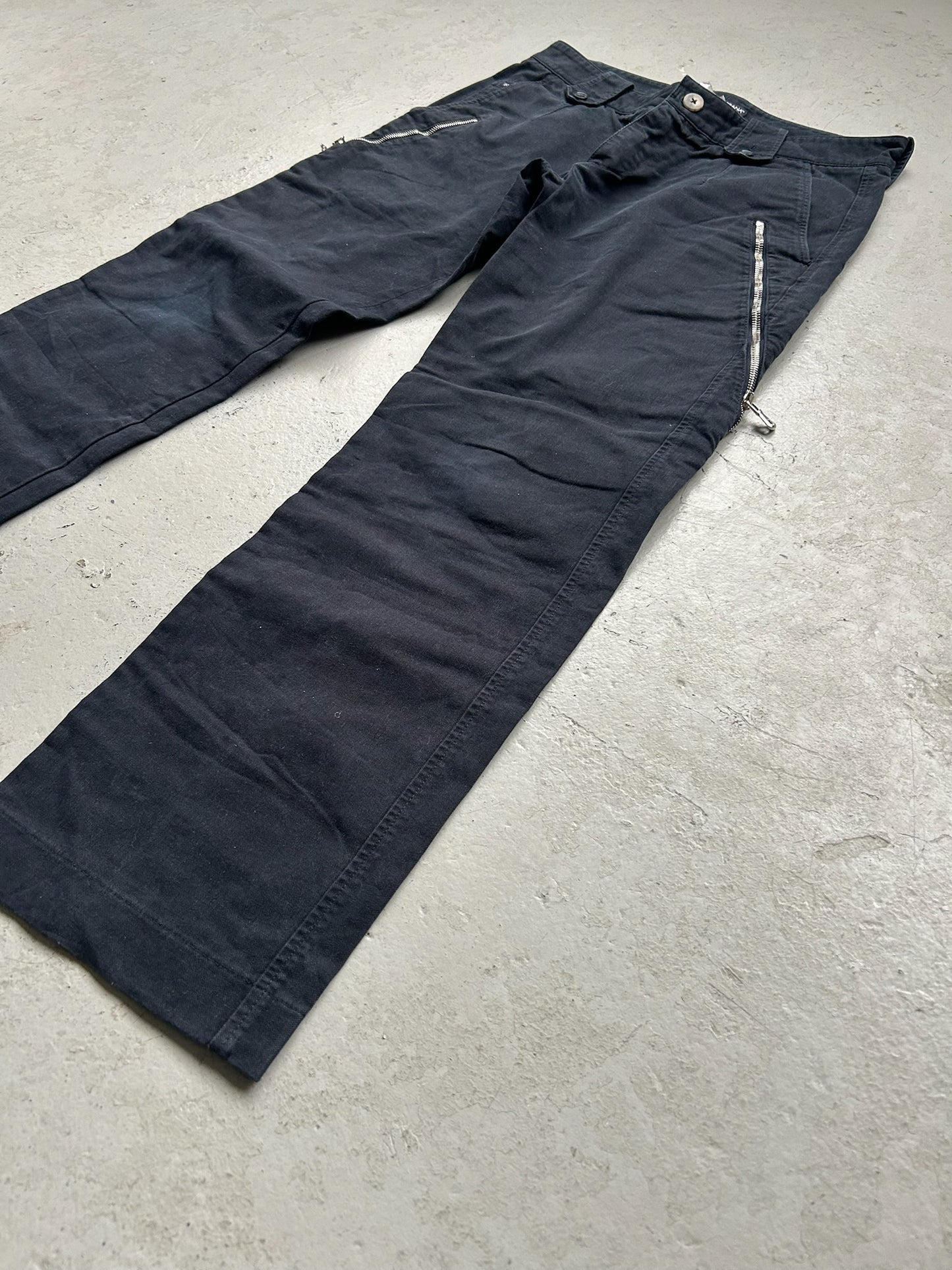 Dolce & Gabbana Navy Side Pants (48)