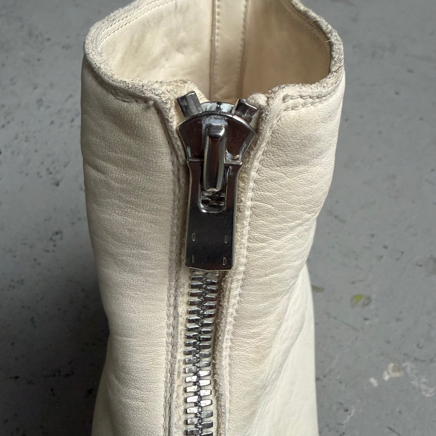 Guidi PL1 White Boots (44)