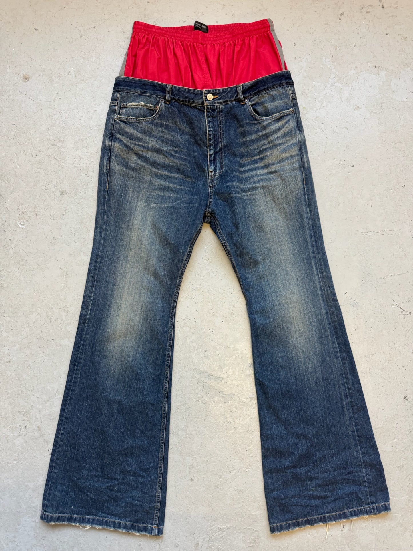 Balenciaga Double Layered Denim (XL)