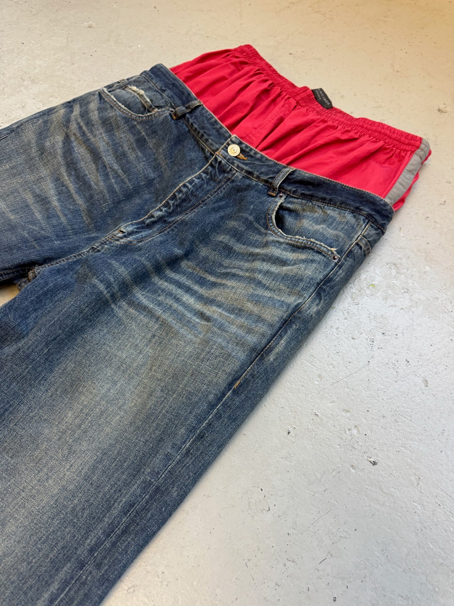 Balenciaga Double Layered Denim (XL)
