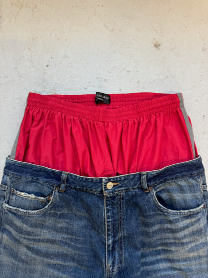 Balenciaga Double Layered Denim (XL)