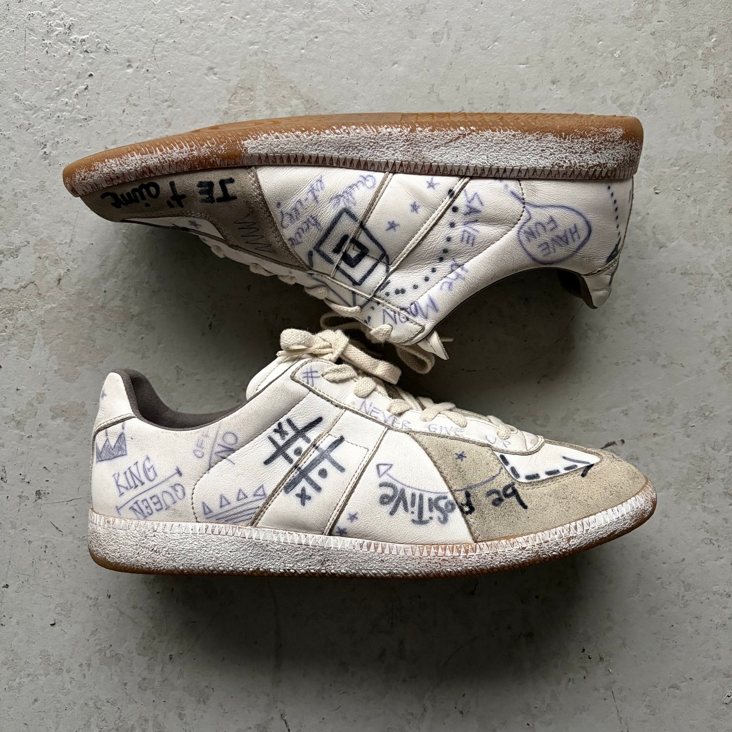 Maison Margiela Vintage Graffiti GATs (45)