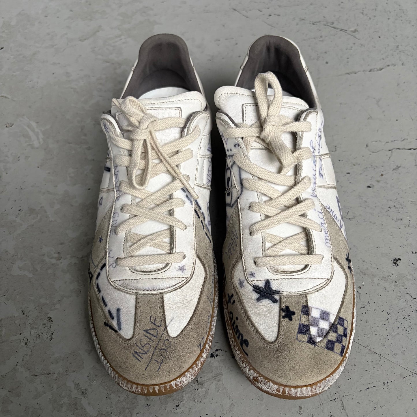 Maison Margiela Vintage Graffiti GATs (45)