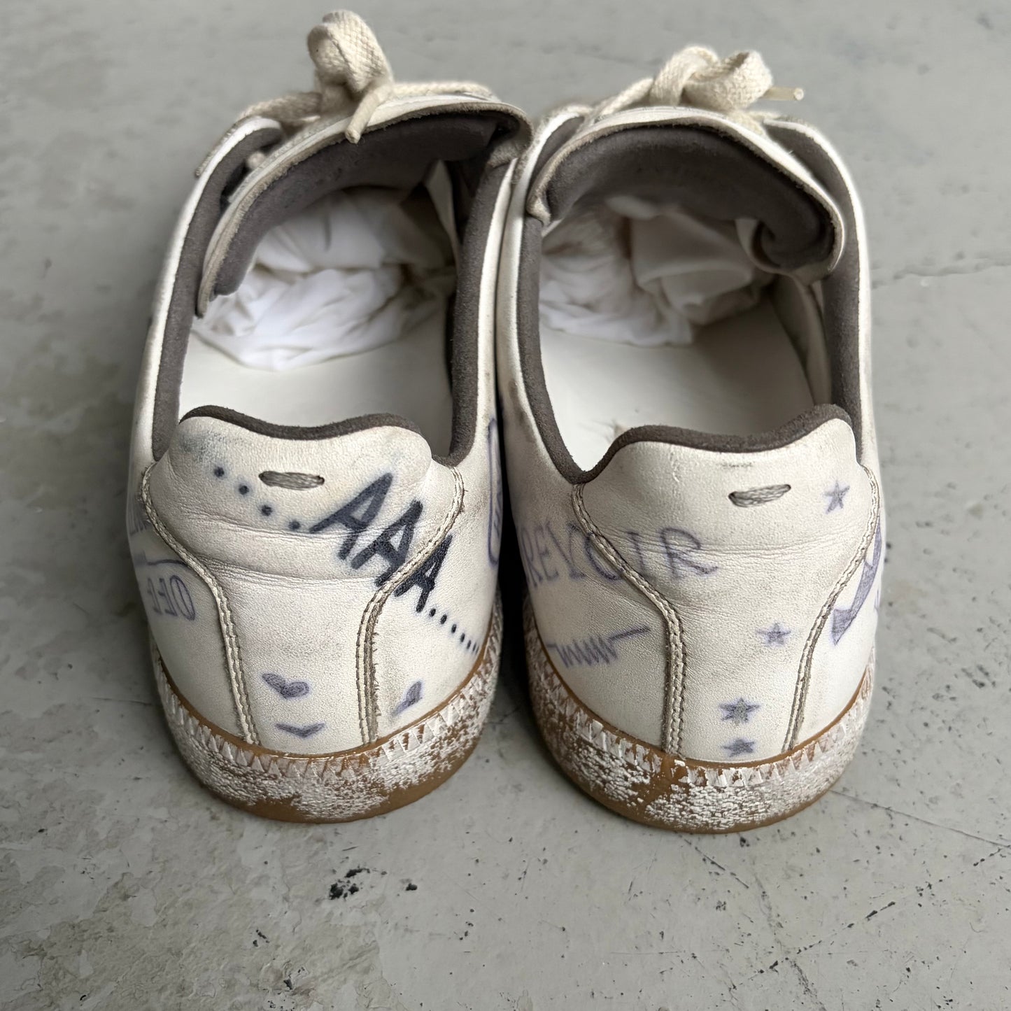 Maison Margiela Vintage Graffiti GATs (45)