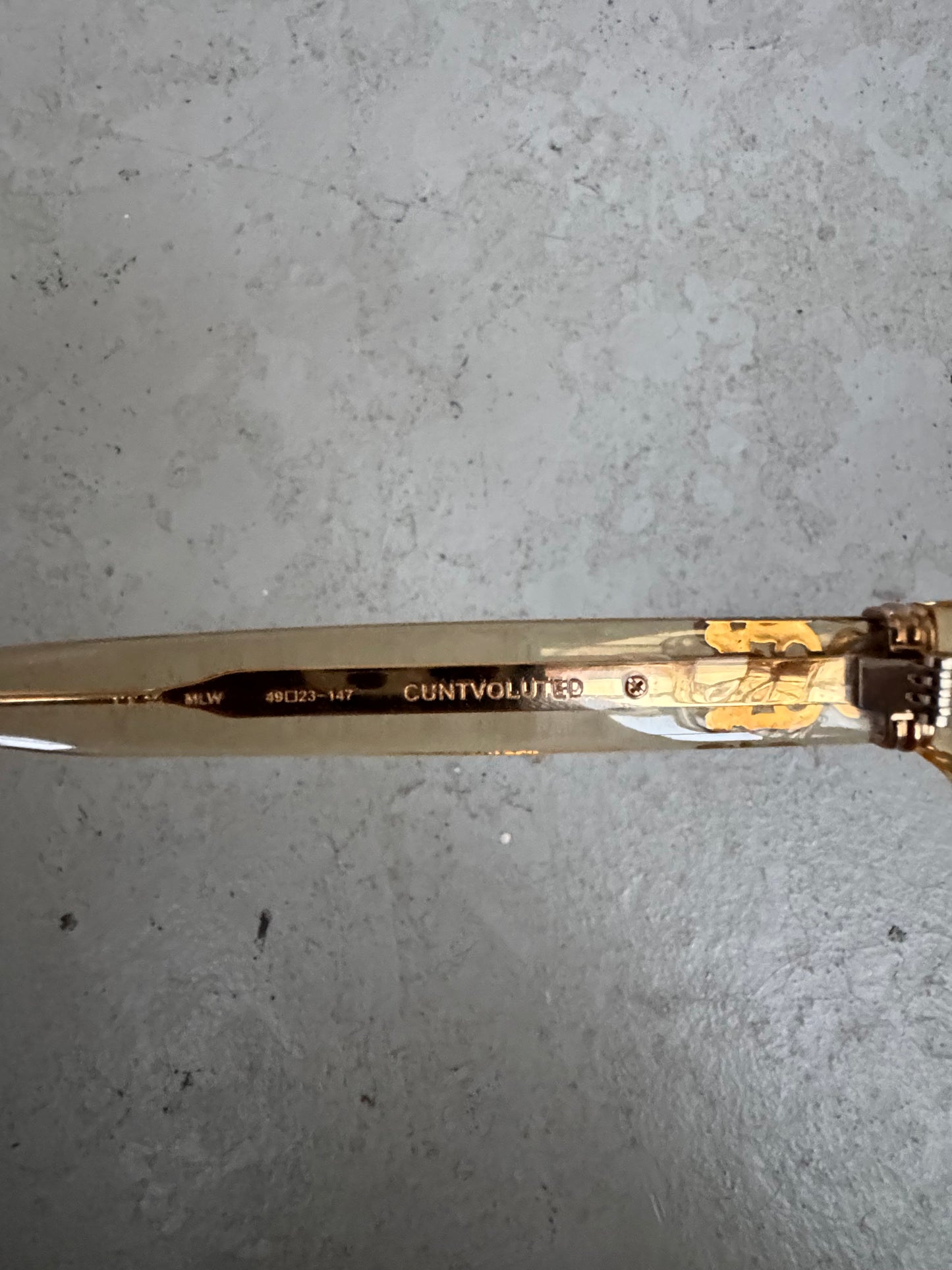 Chrome Hearts Cuntvoluted Glasses (OS)