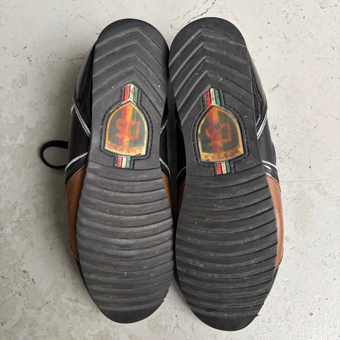 Dolce & Gabbana Patent Leather Black Sneakers (8.5)