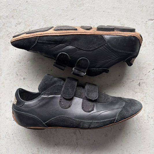 Dolce & Gabbana Velcro Strap Black Sneakers (9)