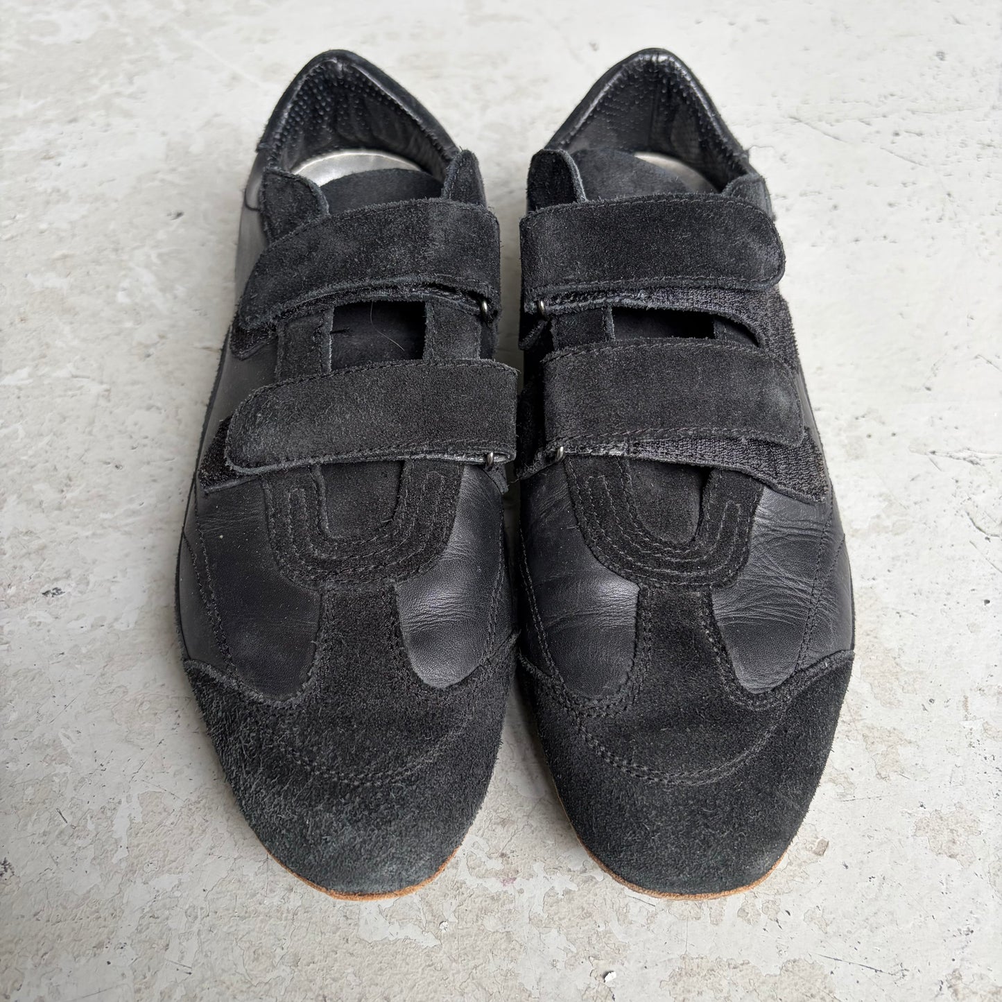 Dolce & Gabbana Velcro Strap Black Sneakers (9)