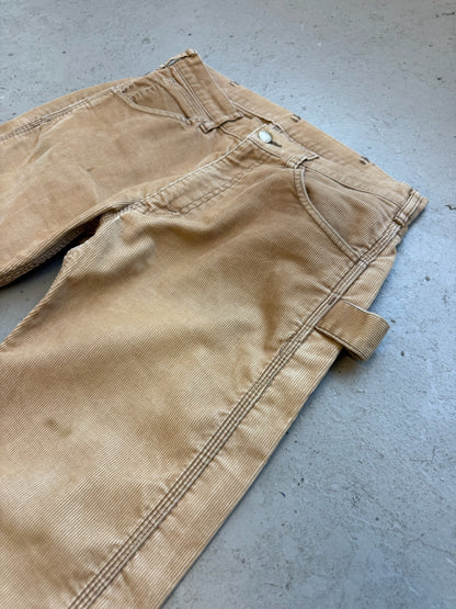 Comme Des Garcons Homme Tan Corduroy Trousers (XS)