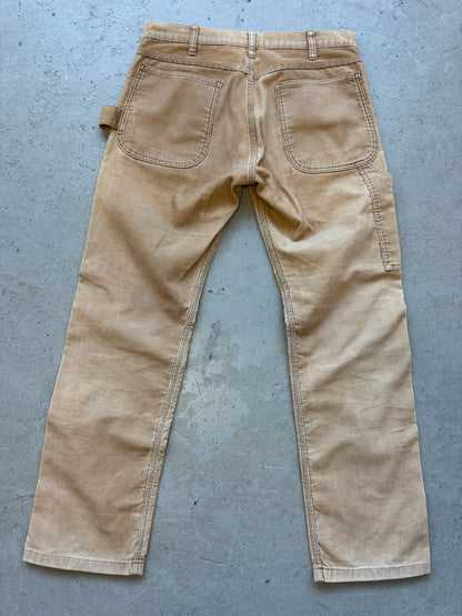 Comme Des Garcons Homme Tan Corduroy Trousers (XS)