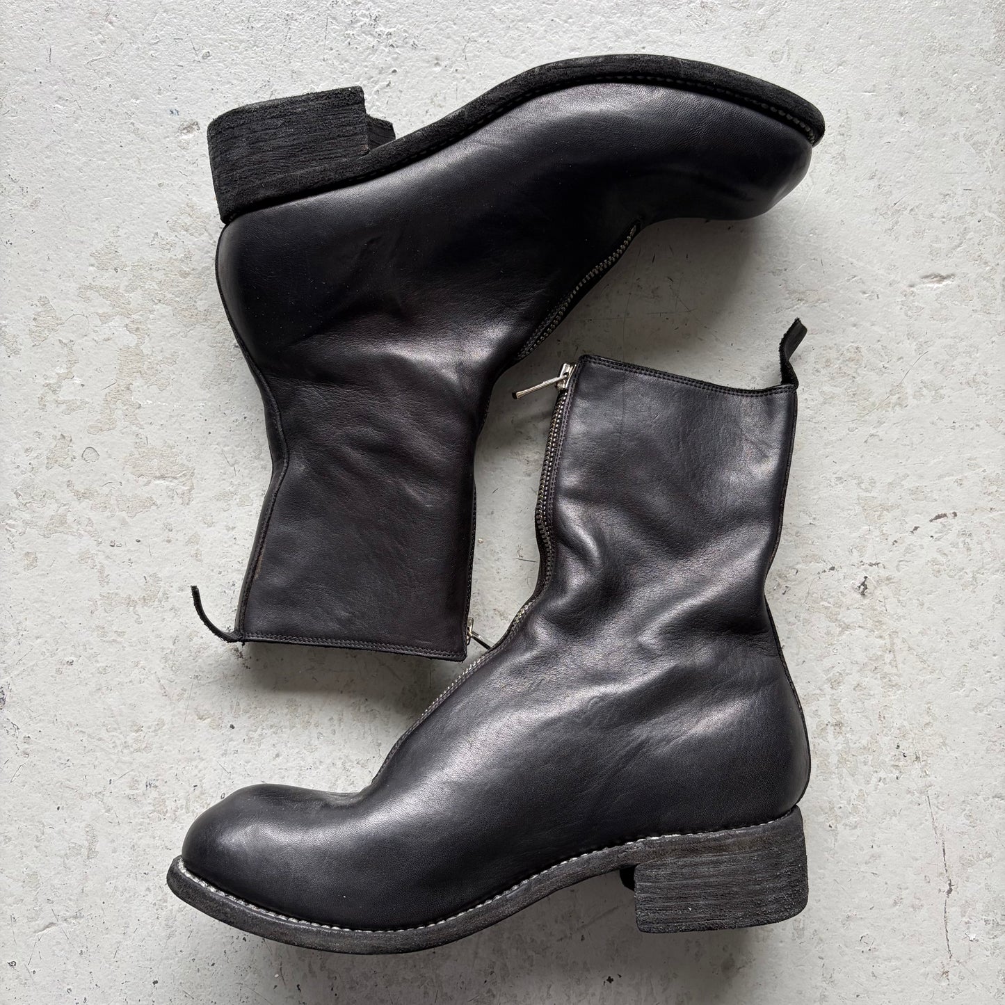 Guidi PL2 Black Boots (43)