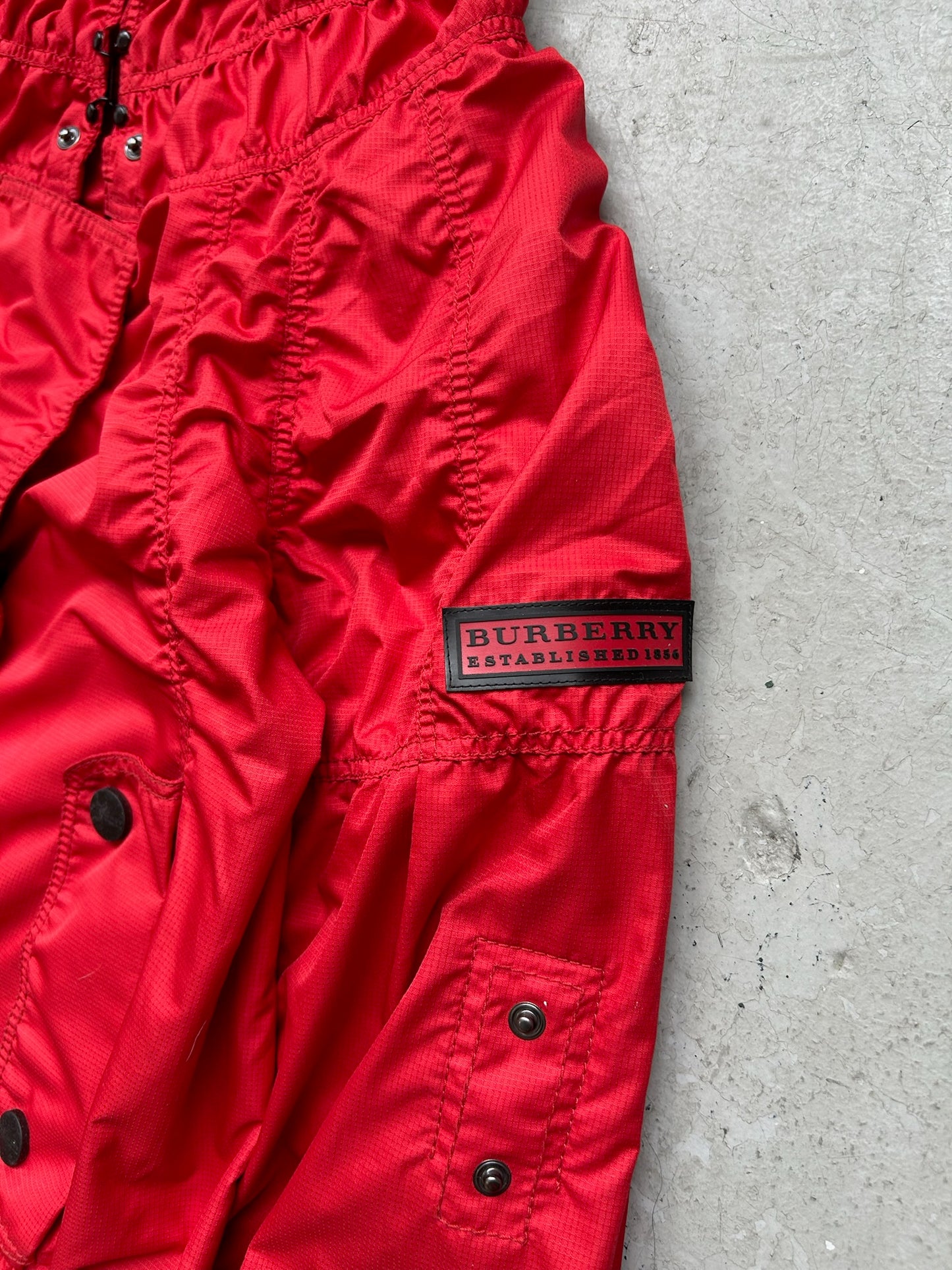 Burberry Red Rain Jacket (8)