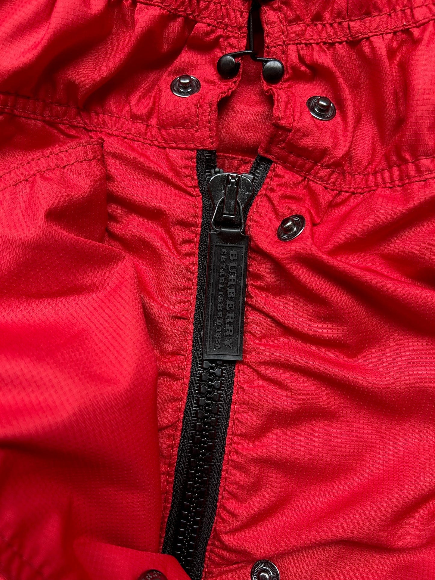 Burberry Red Rain Jacket (8)