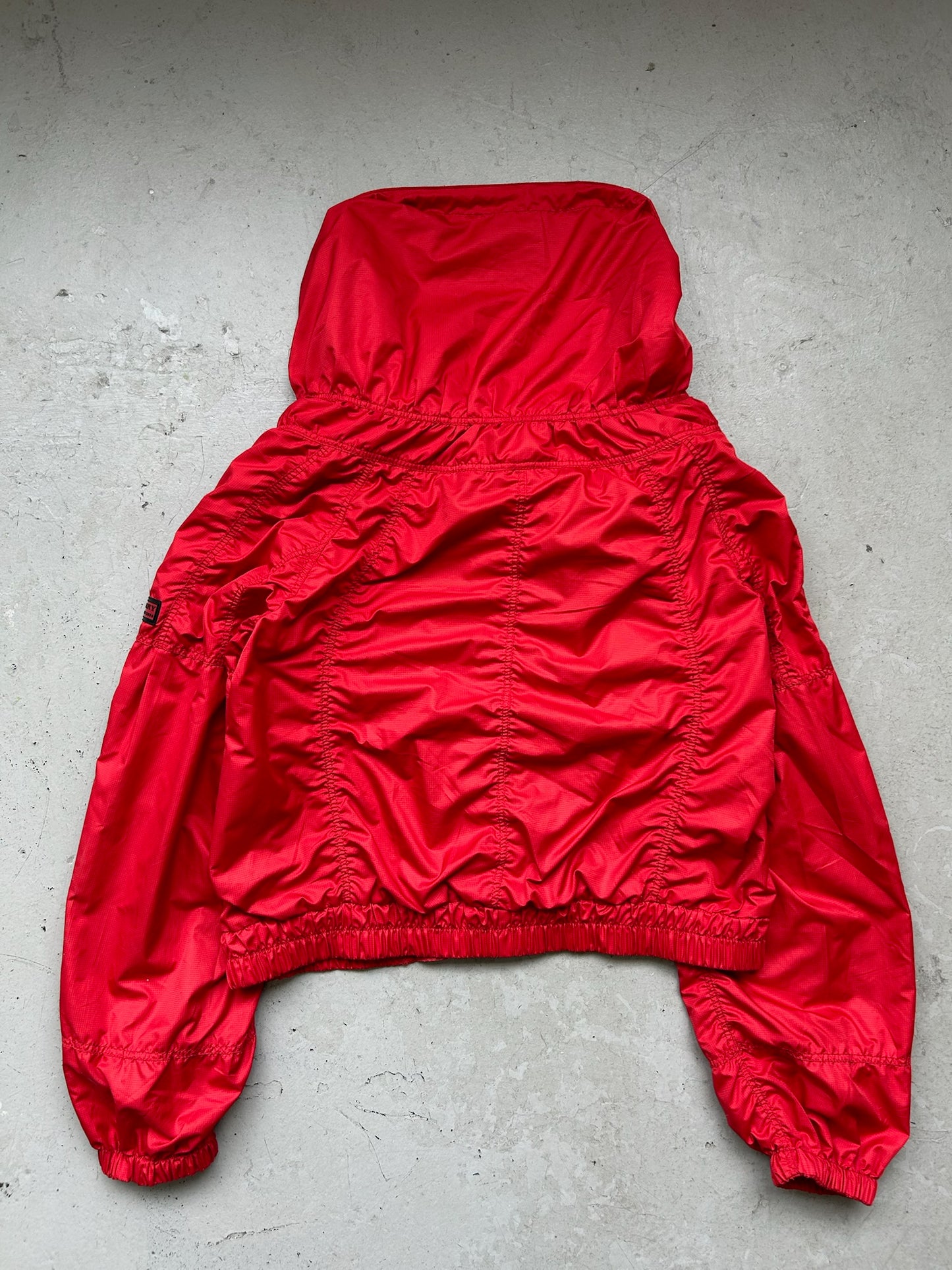 Burberry Red Rain Jacket (8)