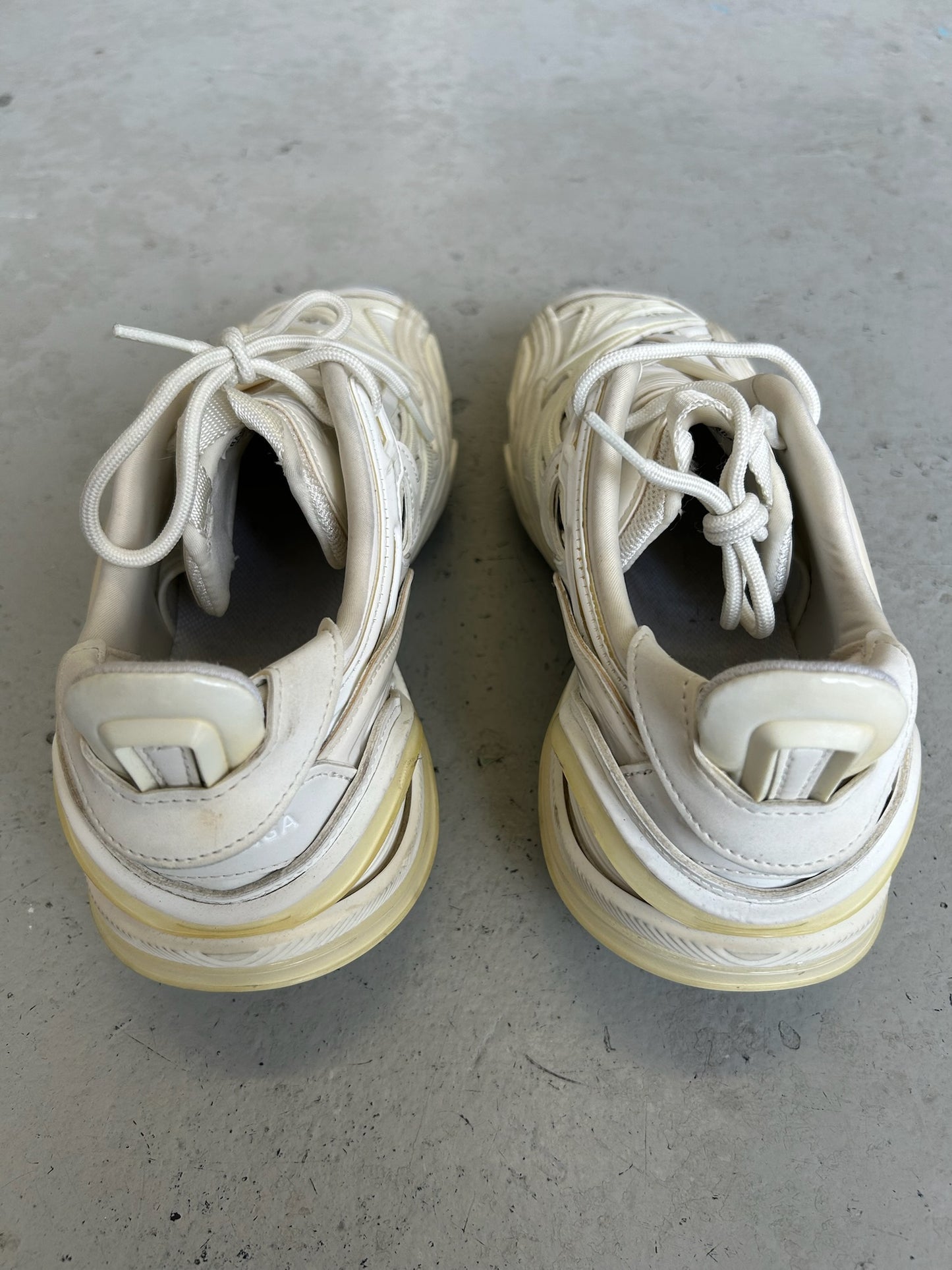 Balenciaga White Tyrex Sneakers (40)