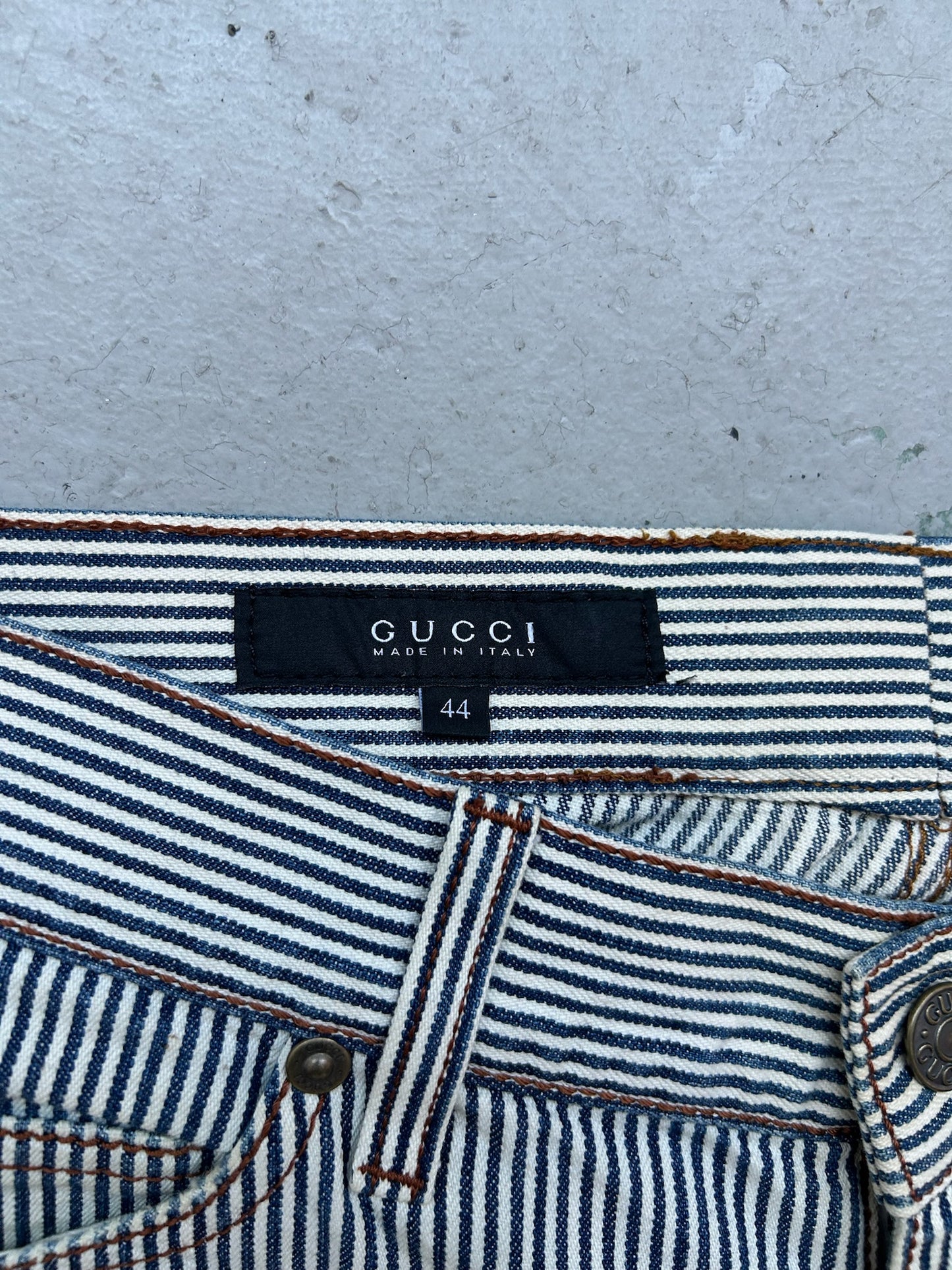 Gucci Striped Cotton Bottoms (44)