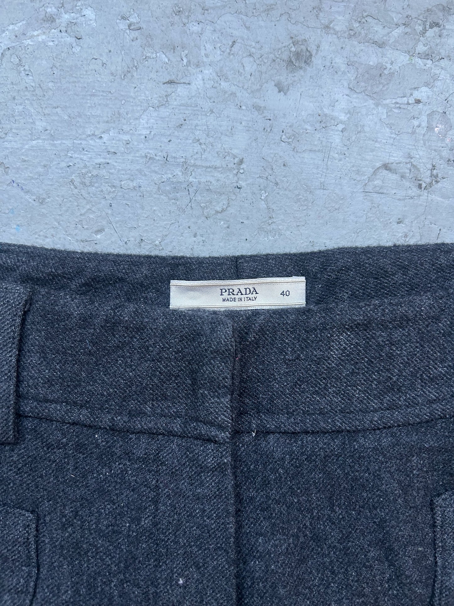 Prada Wool Cargo Pants (40)
