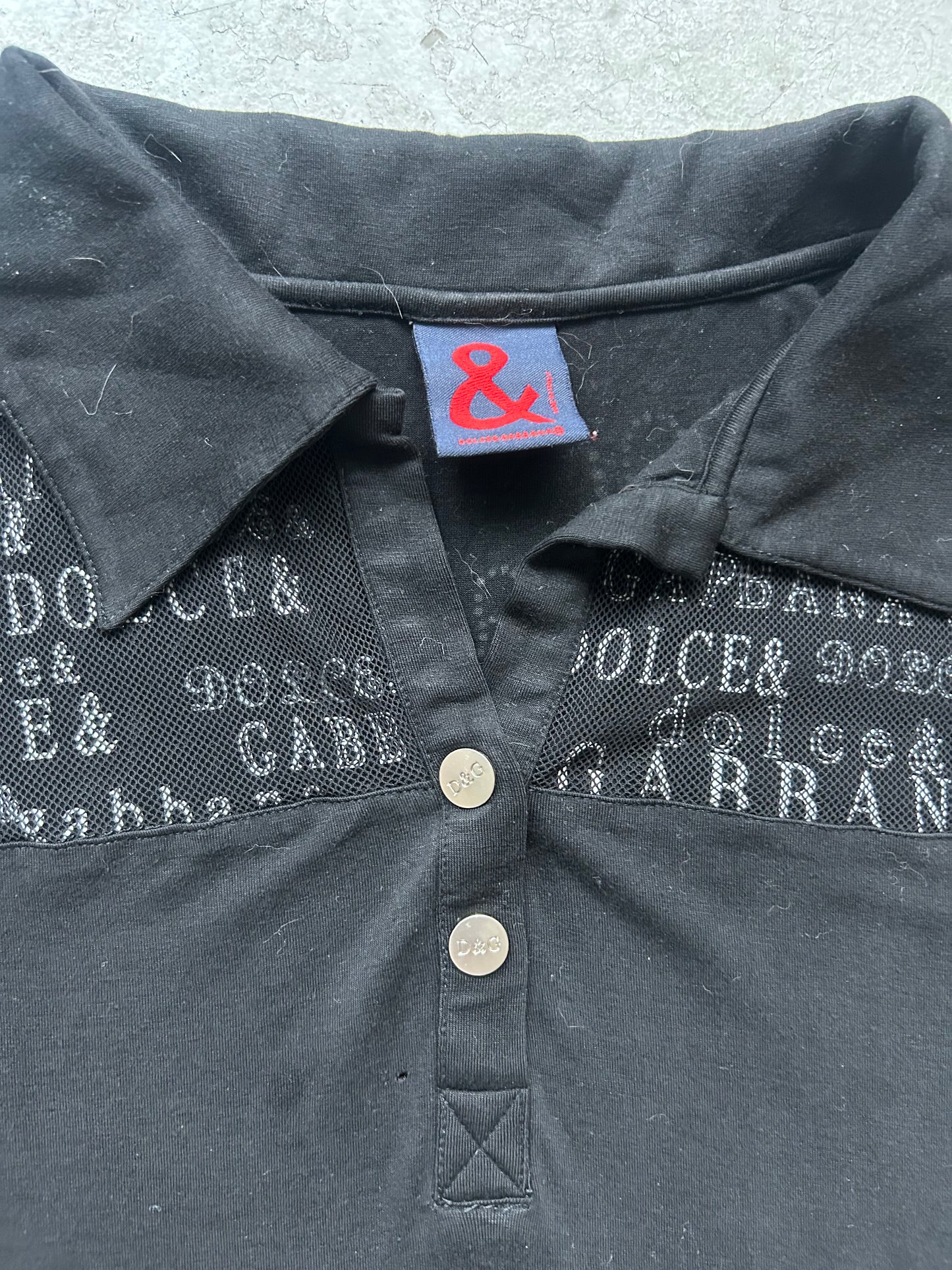 Dolce & Gabbana Showgirl Short Sleeve Shirt (XL)