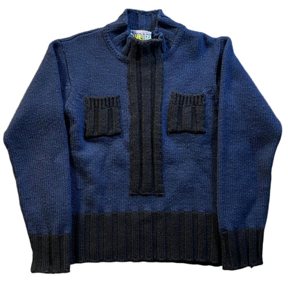 Walter Van Beirendonck W&LT Knitted Face Sweater (M)