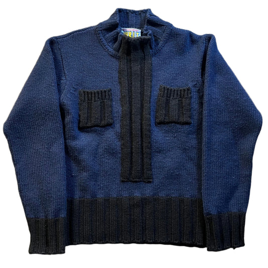 Walter Van Beirendonck W&LT Knitted Face Sweater (M)