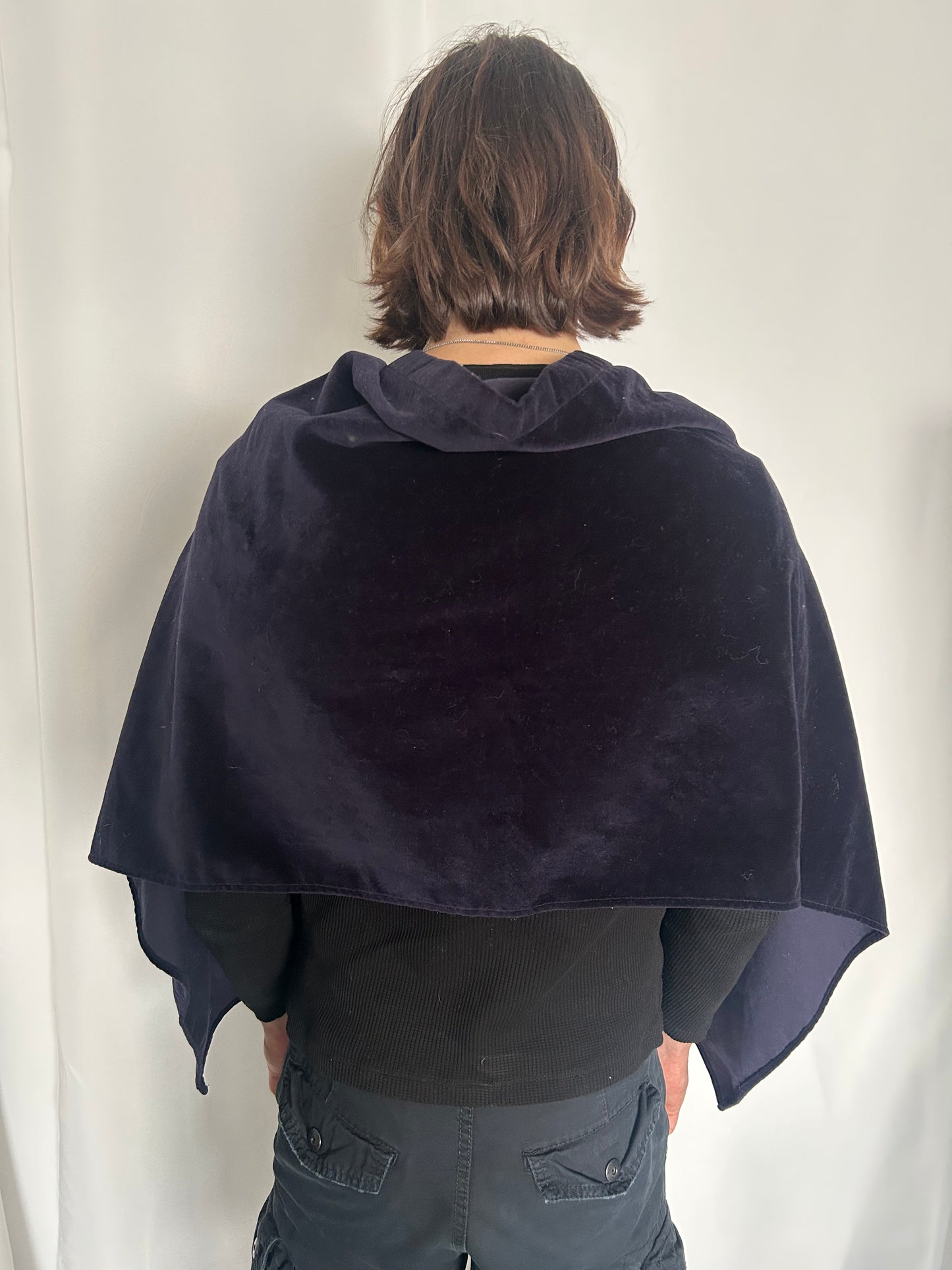 Engineered Garments Velour Cape (OS)