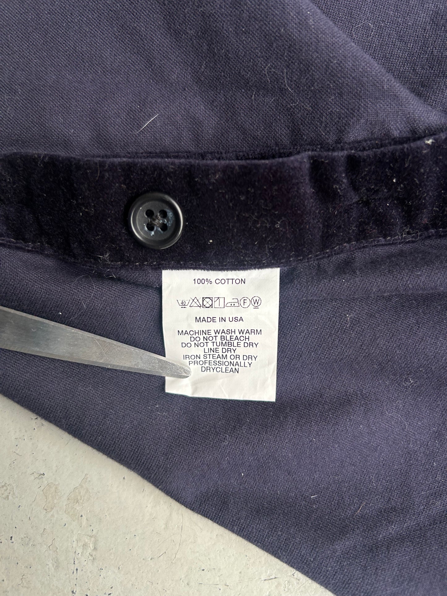 Engineered Garments Velour Cape (OS)