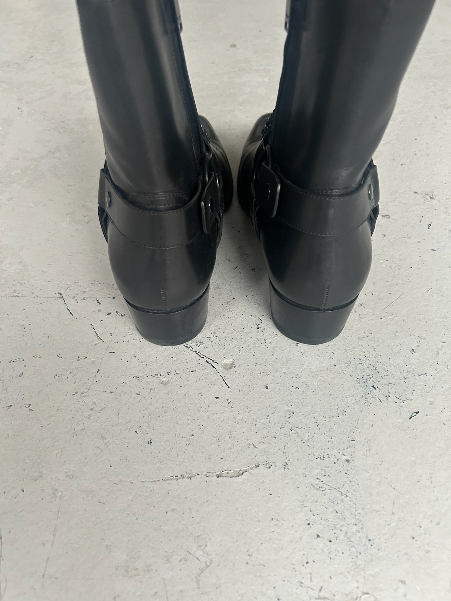 Saint Laurent Wyatt Harness Black Chain (44)