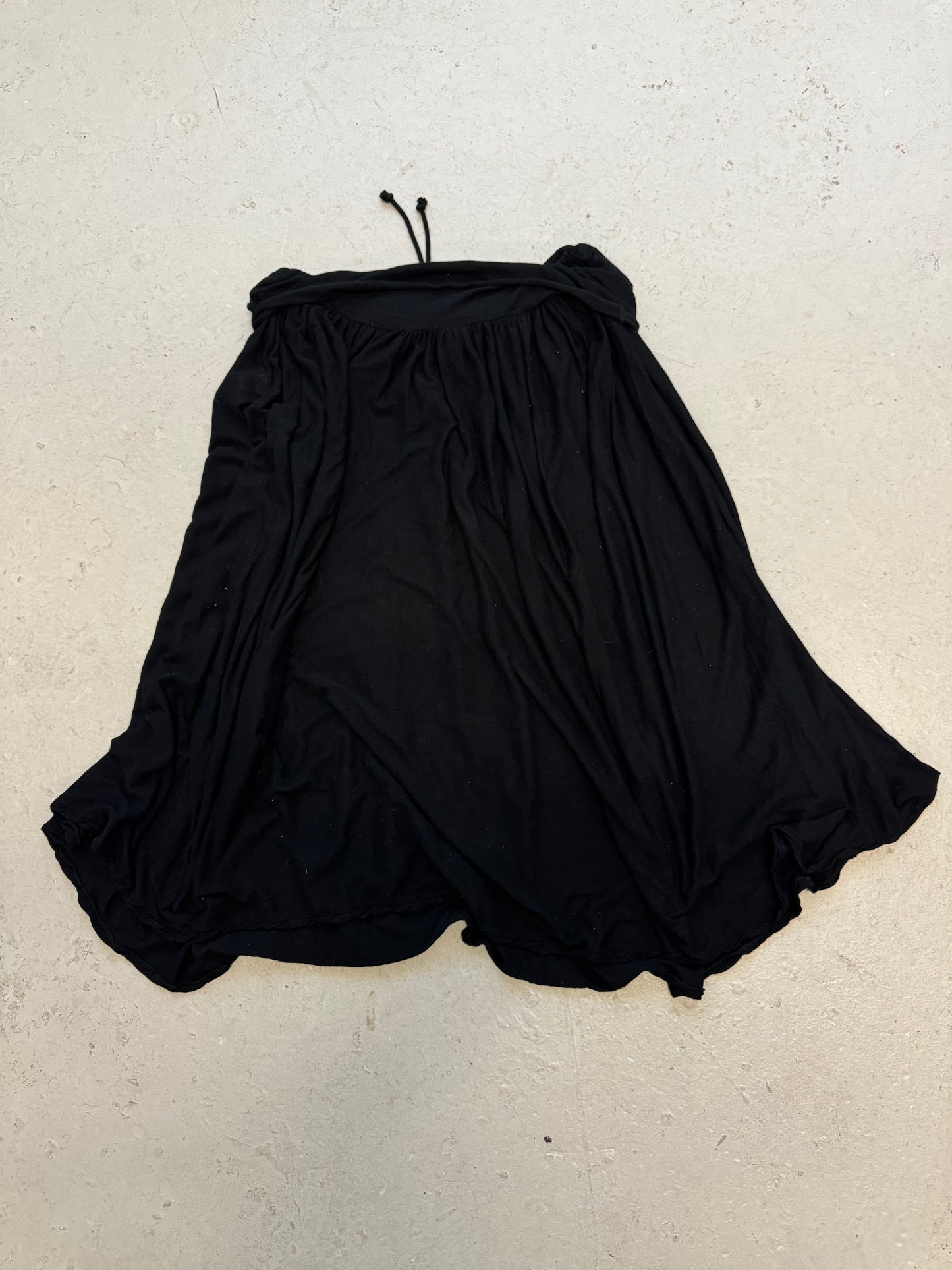 Y's by Yohji Yamamoto Black Skirt (2)