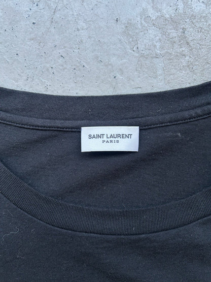 Saint Laurent Signature Black Logo Shirt (L)
