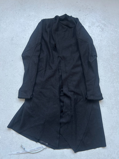 Leon Emanuel Blanc Merino Knit Duster Coat (50)