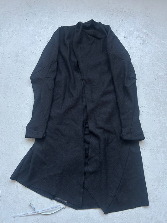 Leon Emanuel Blanc Merino Knit Duster Coat (50)