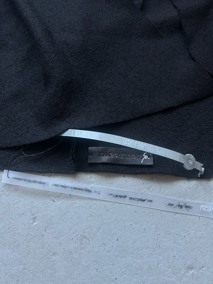 Leon Emanuel Blanc Merino Knit Duster Coat (50)