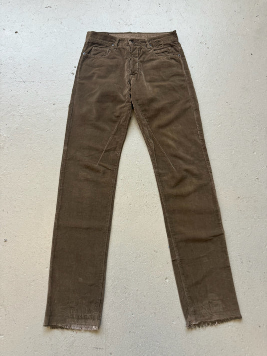 Rick Owens Drkshdw Dust Velvet Detroit Pants (31)