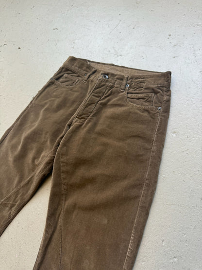 Rick Owens Drkshdw Dust Velvet Detroit Pants (31)