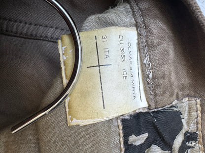 Rick Owens Drkshdw Dust Velvet Detroit Pants (31)