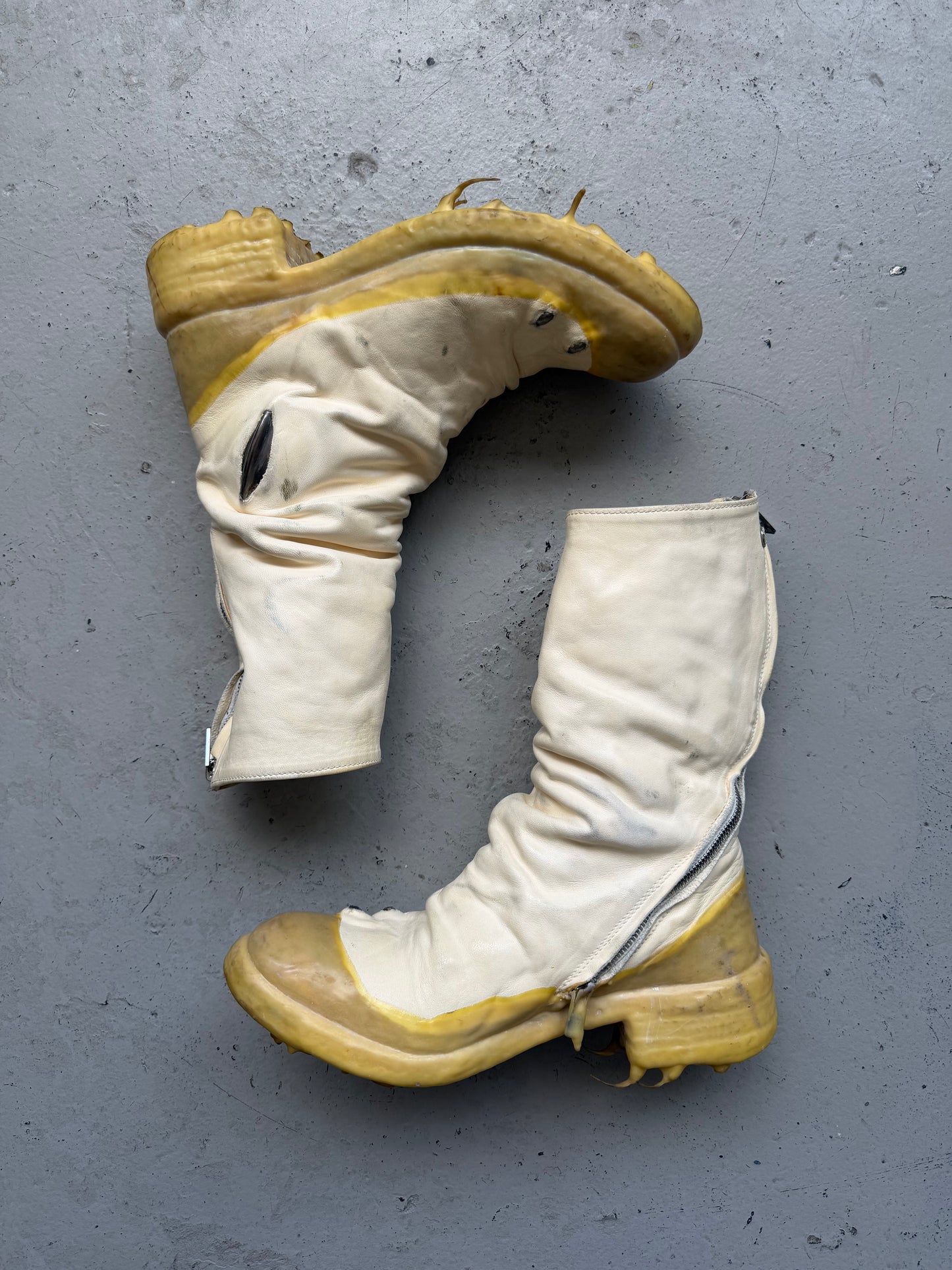 Carol Christian Poell Tornado Zip Drip Prosthetic Boots (6)