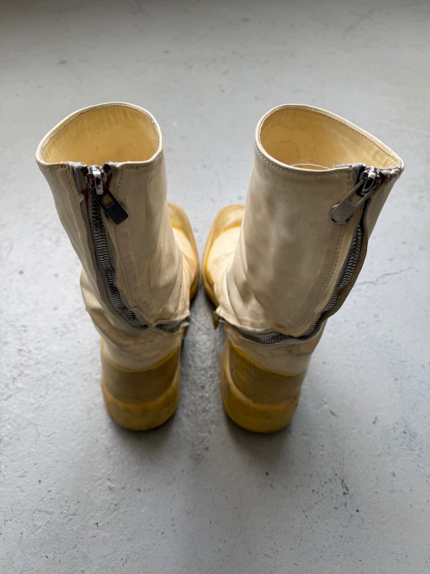 Carol Christian Poell Tornado Zip Drip Prosthetic Boots (6)